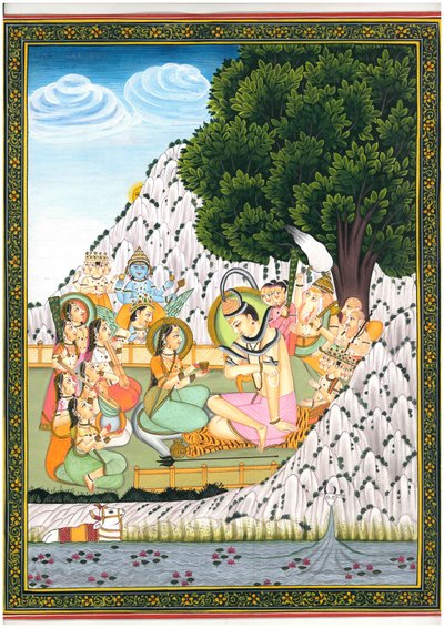 Rassemblement divin de Shiva et Parvati - IMAGINEERS STUDIO