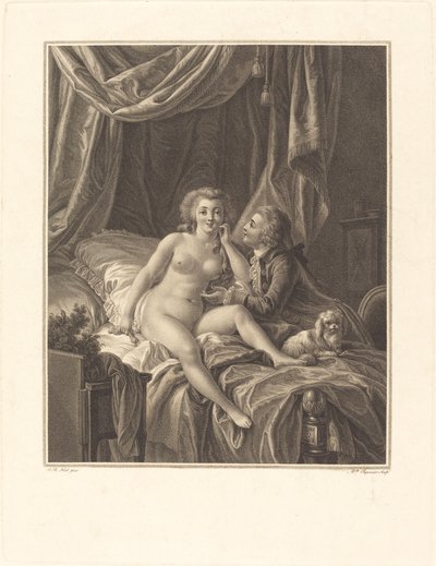 Ce qui est bon à prendre est bon à garder - I Alexandre Chaponnier after Jean Baptiste Hüet