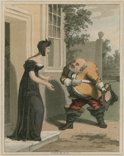 Illustration de Hudibras par Samuel Butler - I Clark