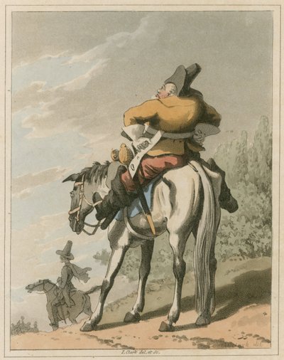 Illustration de Hudibras par Samuel Butler - I Clark