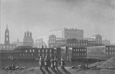 Palais de Pashov Menzikov, Apraxin &c. Belgorod, Moscou, 1817 - I Clark