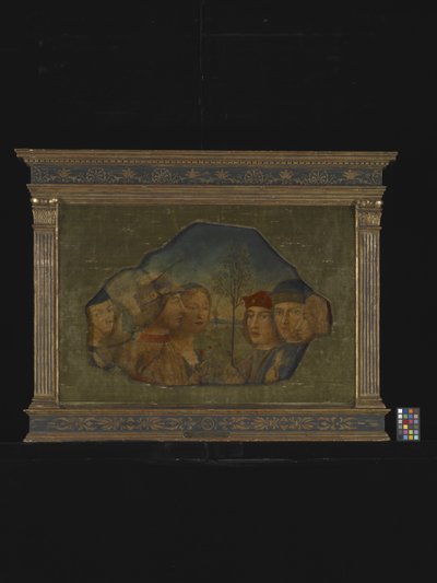 Groupe de six figures dans un paysage - Icilio Federico (attr. to) Joni