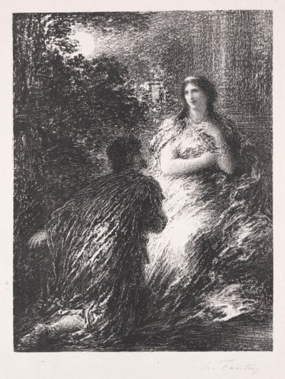 Duo des Troyens - Ignace Henri Jean Fantin Latour