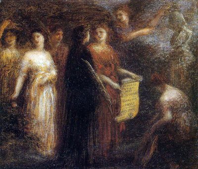 Hommage à Robert Schumann, vers 1893 - Ignace Henri Jean Fantin Latour