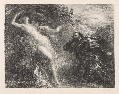 Manfred et Astarté, 1892 - Ignace Henri Jean Fantin Latour