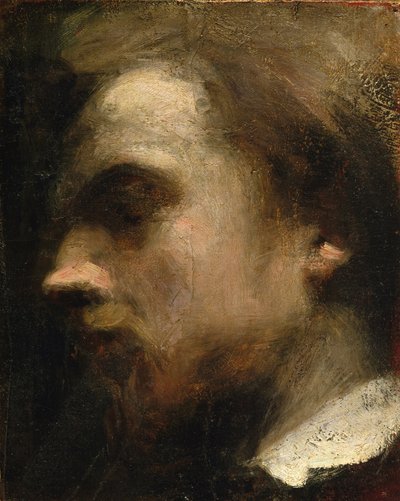 Autoportrait, c.1858 - Ignace Henri Jean Fantin Latour