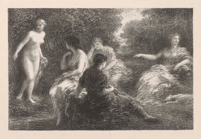Les Baigneuses, 1896 - Ignace Henri Jean Fantin Latour