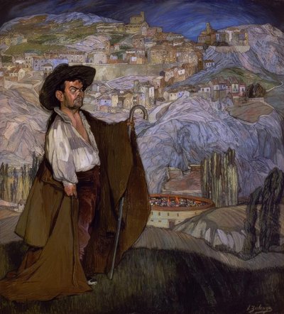 Le nain Gregorio « El Botero » à Sepulveda – 1908 - Ignacio Zuloaga y Zabaleta