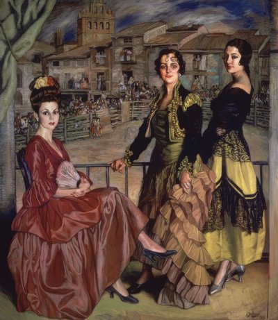 Le Balcon des Présidentes - Ignacio Zuloaga y Zabaleta