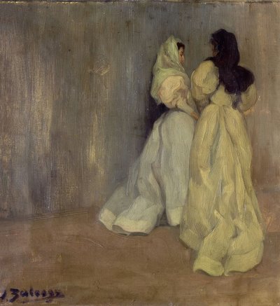 Étude en gris – Deux femmes – 1896 - Ignacio Zuloaga y Zabaleta