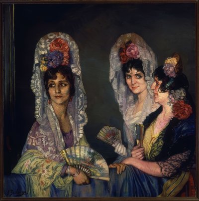 Les trois Manolas – XXe siècle - Ignacio Zuloaga y Zabaleta