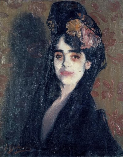 La Poudrée - Ignacio Zuloaga y Zabaleta