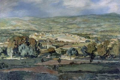 Paysage à Alhama - Ignacio Zuloaga y Zabaleta