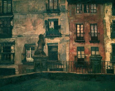 Ségovie : Vieilles maisons, 1917 - Ignacio Zuloaga y Zabaleta