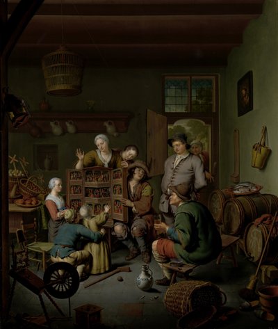 Le marché aux poissons à Anvers - Ignatius Josephus van Regemorter