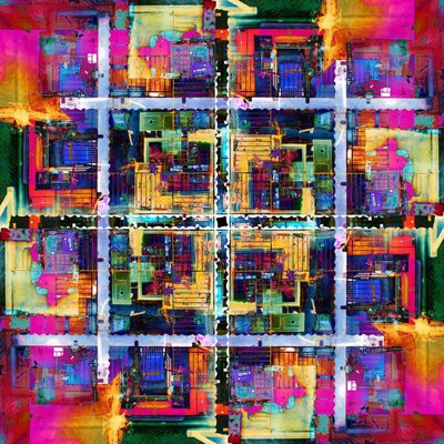 Une mosaïque urbaine pleine de vie - Igor Shrayer
