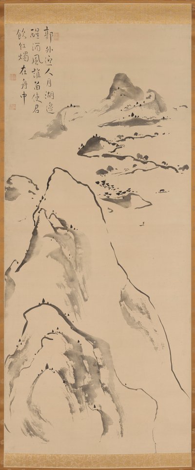Boire dans un bateau sous la lune d