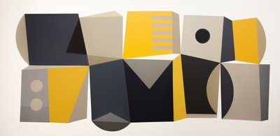 Composition géométrique à partir de blocs - Ildefonso Martín
