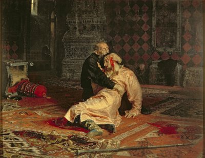 Ivan le Terrible et son fils le 16 novembre - Ilya Efimovich Repin