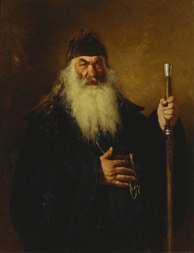 Protodiacre, 1877 - Ilya Efimovich Repin