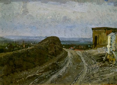 Route de Montmartre, Paris - Ilya Efimovich Repin