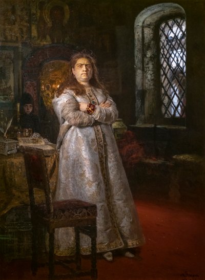Tsarevna Sofia Alexeïevna au couvent de Novodievitchi - Ilya Efimovich Repin