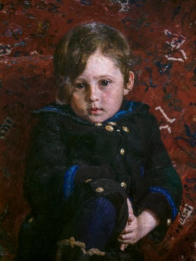 Youri Repine Enfant (détail) - Ilya Efimovich Repin