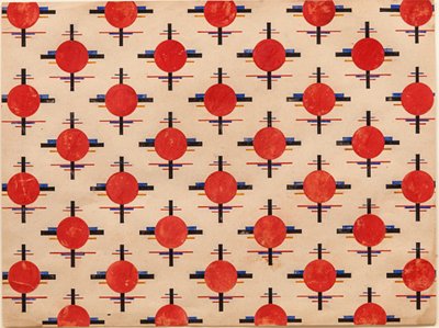 Motif suprématiste. Conception de tissu, vers 1921 - Ilya Grigorevich Chashnik
