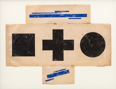 Motif suprématiste, vers 1921 - Ilya Grigorevich Chashnik