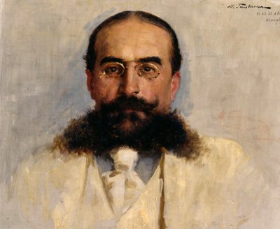 Portrait de Vladimir I. Nemirovich-Danchenko 1858-1943, 1899 - Ilya Savvich Galkin