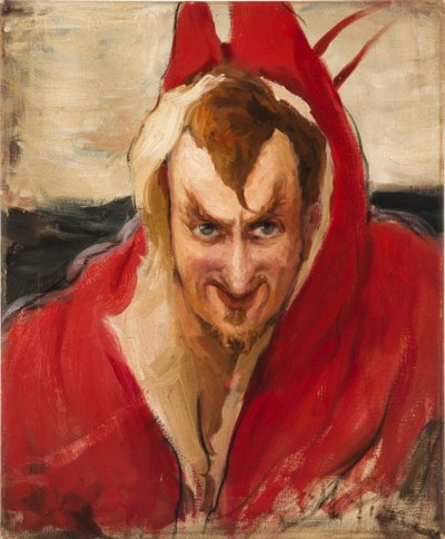 Grigory Grigoryevich Ge 1867-1942 en Méphistophélès - Ilya Efimovich Repin