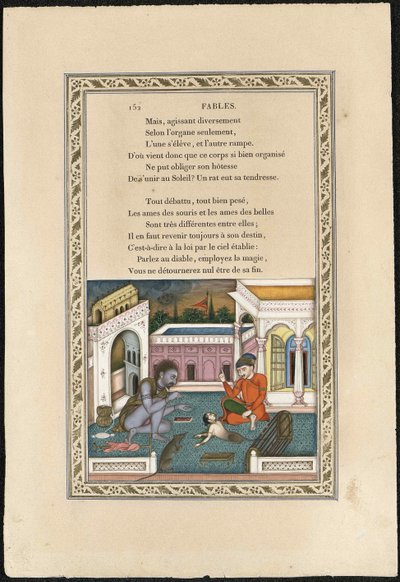 La souris métamorphosée en fille, 1837-1839 - Imam Bakhsh Lahori