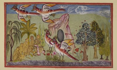 Les ailes de Sampati repoussent, conformément à la prophétie selon laquelle elles le feraient lorsqu