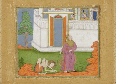 Majnun est réduit à un état abject - Indian School