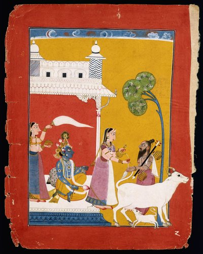 Rukmini offrant de l