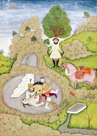Rustam tuant le Démon Blanc, du 