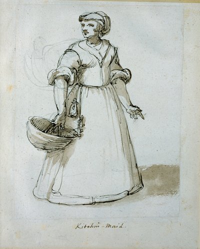 Une servante de cuisine - Inigo Jones
