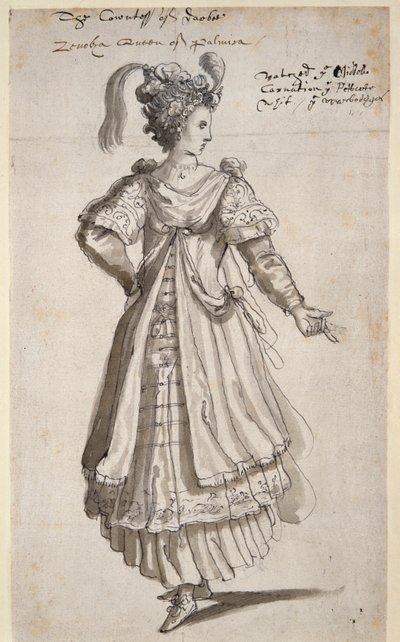 Reine Zénobie, c.1609 - Inigo Jones