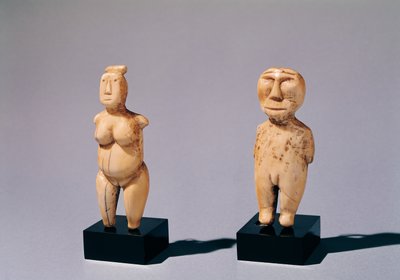 Deux statuettes d