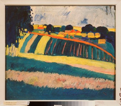 Paysage avec une route - Iosiph Solomonovich Shkolnik