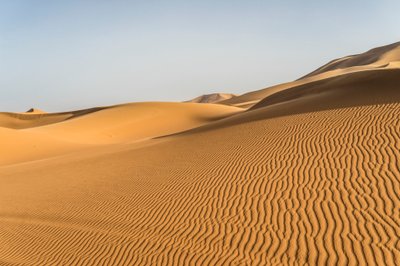 Dunes de sable dans l