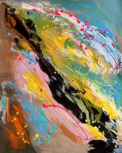 Touche de couleur dynamique - Irene Chua