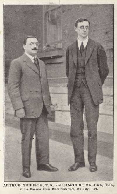 Arthur Griffith et Eamon de Valera - Irish Photographer