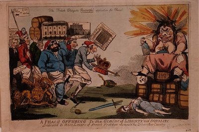 Une offrande de paix au génie de la liberté et de l