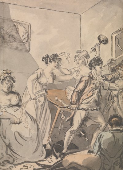 La Fuite - Isaac Cruikshank