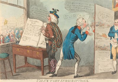 Souscriptions volontaires - Isaac Cruikshank