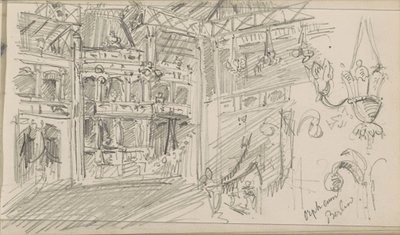 Intérieur du théâtre Orpheum à Berlin - Isaac Gosschalk