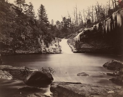 Lula Lake, Upper Falls, Lookout Mountain, Géorgie - Isaac H. Bonsall