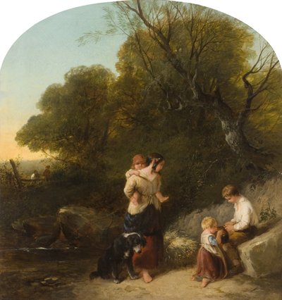 Paysage avec figures - Isaac Henzell