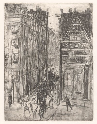 Gasthuismolensteeg à Amsterdam - Isaac Israels